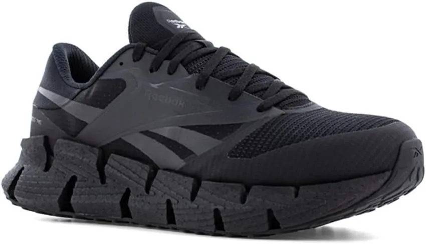 Reebok Work Men's Reebok FloatZig Work Composite Toe Slip Resistant Shoe, Black, 11