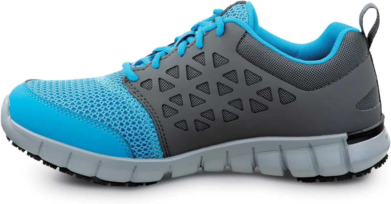 Reebok Work Sublite Cushion Work, Men's, Athletic Style, MaxTrax Slip Resistant, Soft Toe Work Shoe