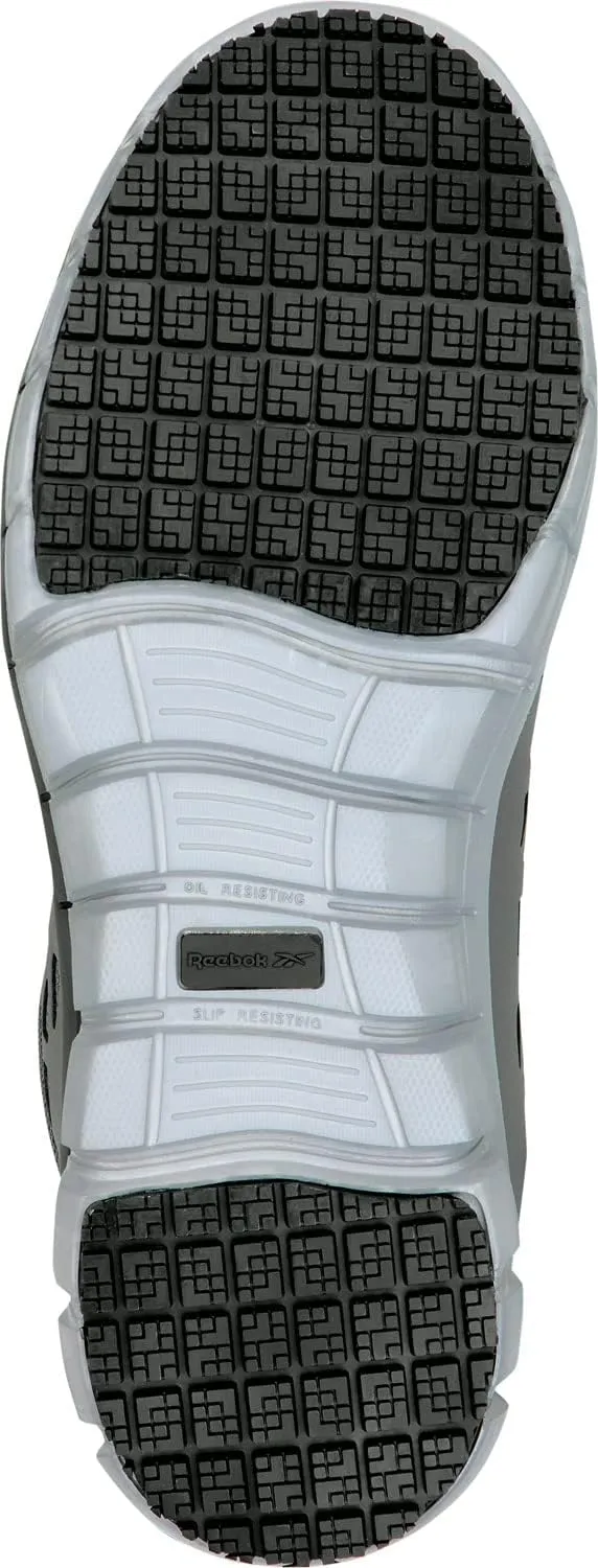 Reebok Work Sublite Cushion Work, Men's, Athletic Style, MaxTrax Slip Resistant, Soft Toe Work Shoe
