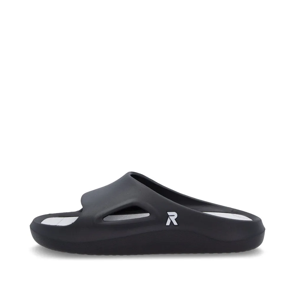 Rieker Evolution U3450 - Mens Mule in Black