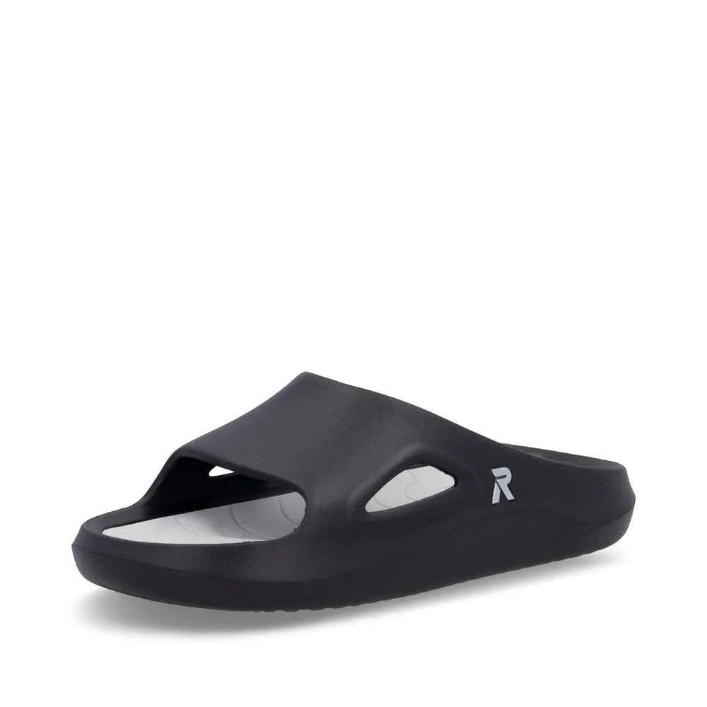 Rieker Evolution U3450 - Mens Mule in Black