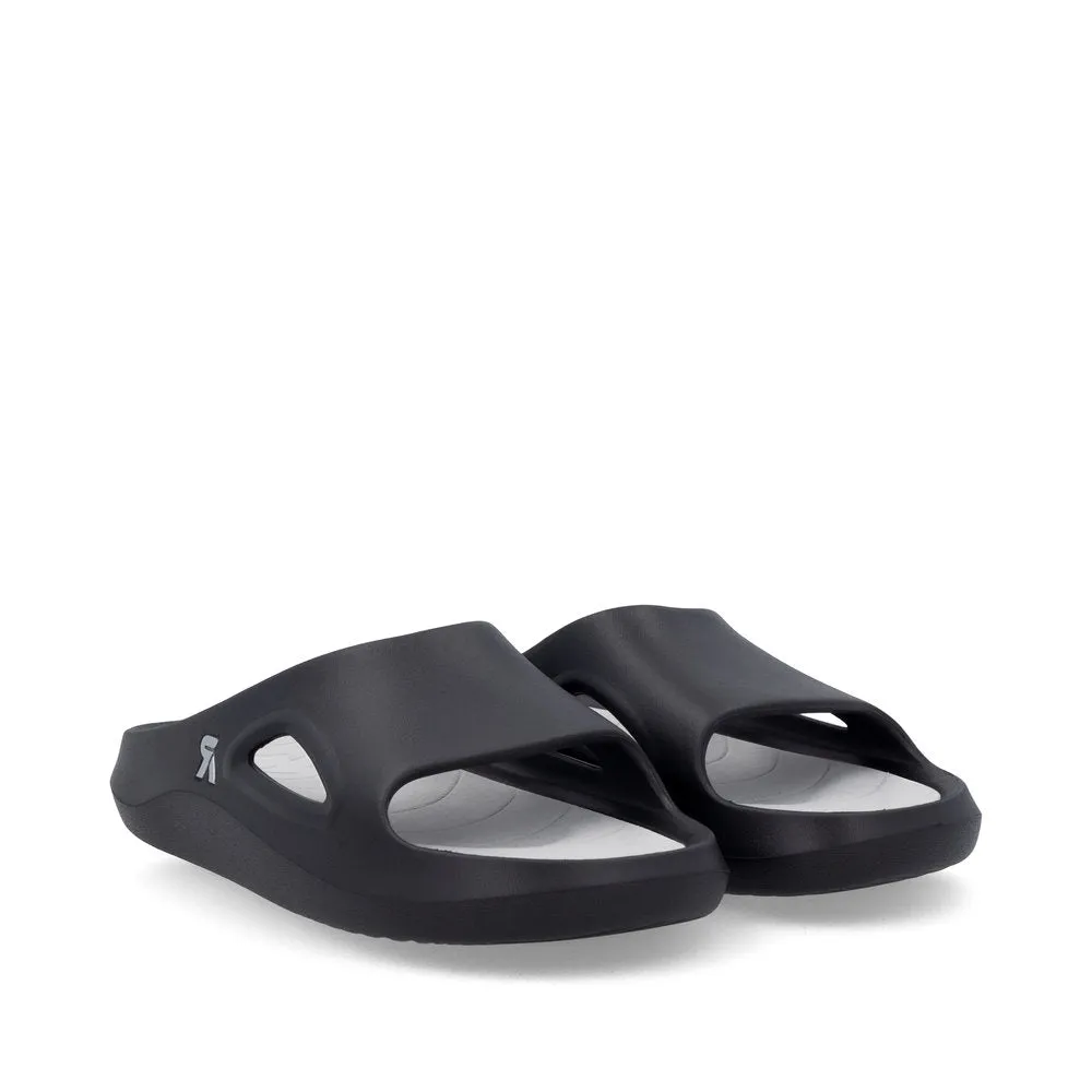 Rieker Evolution U3450 - Mens Mule in Black