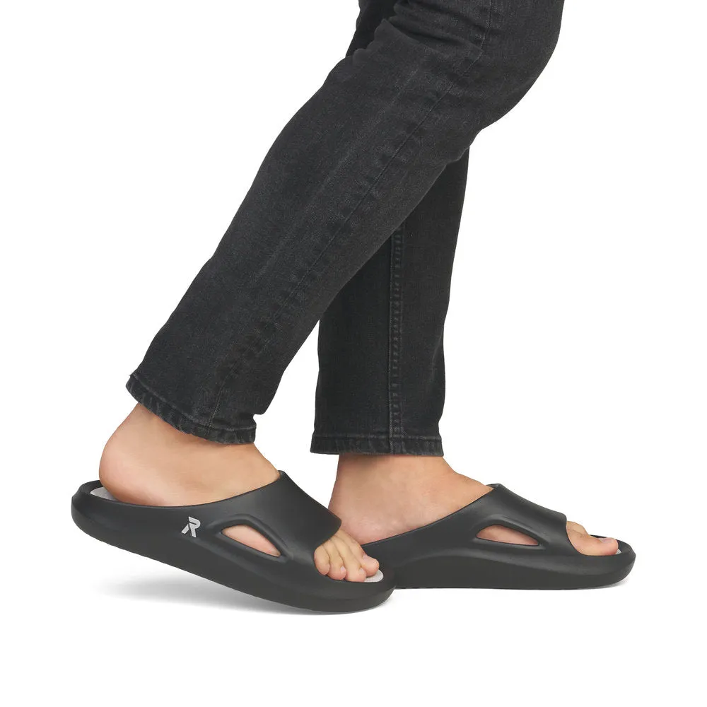 Rieker Evolution U3450 - Mens Mule in Black