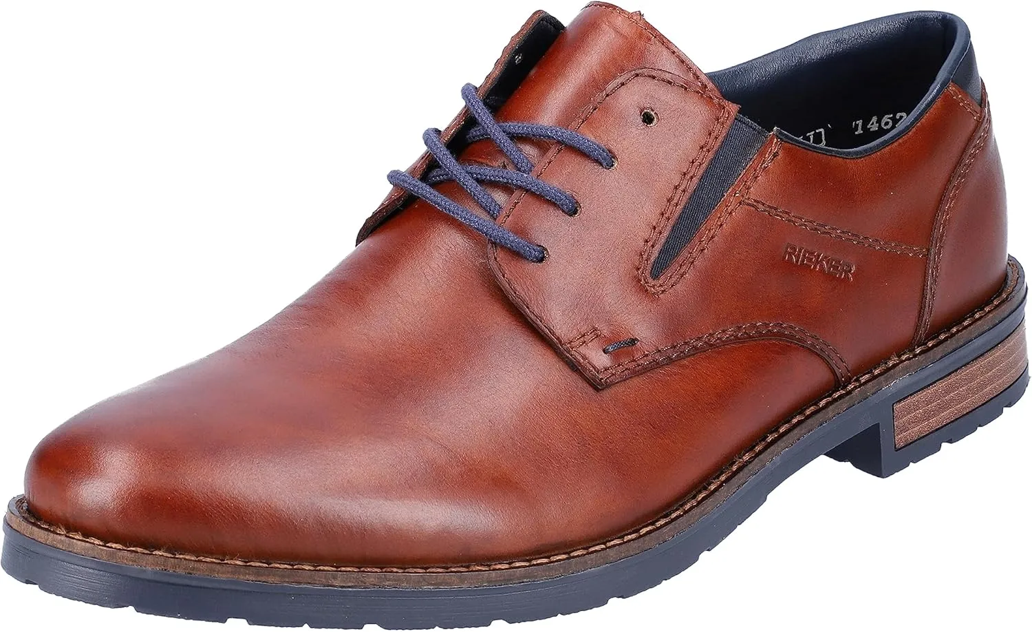 Rieker Men's Derby Lace-up Oxford Flat