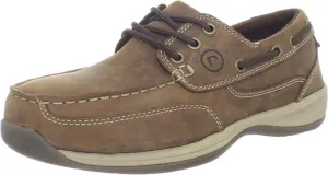 Rockport Men's Sailing Club Three Eye Tie Work Boat Shoe RK6736