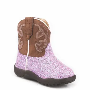 Roper Infant Cowbaby Glitter Blast Purple Glitter Brown - Renovation Sale