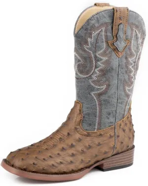 ROPER Unisex-Child Bumps (Big Kid) Western Boot