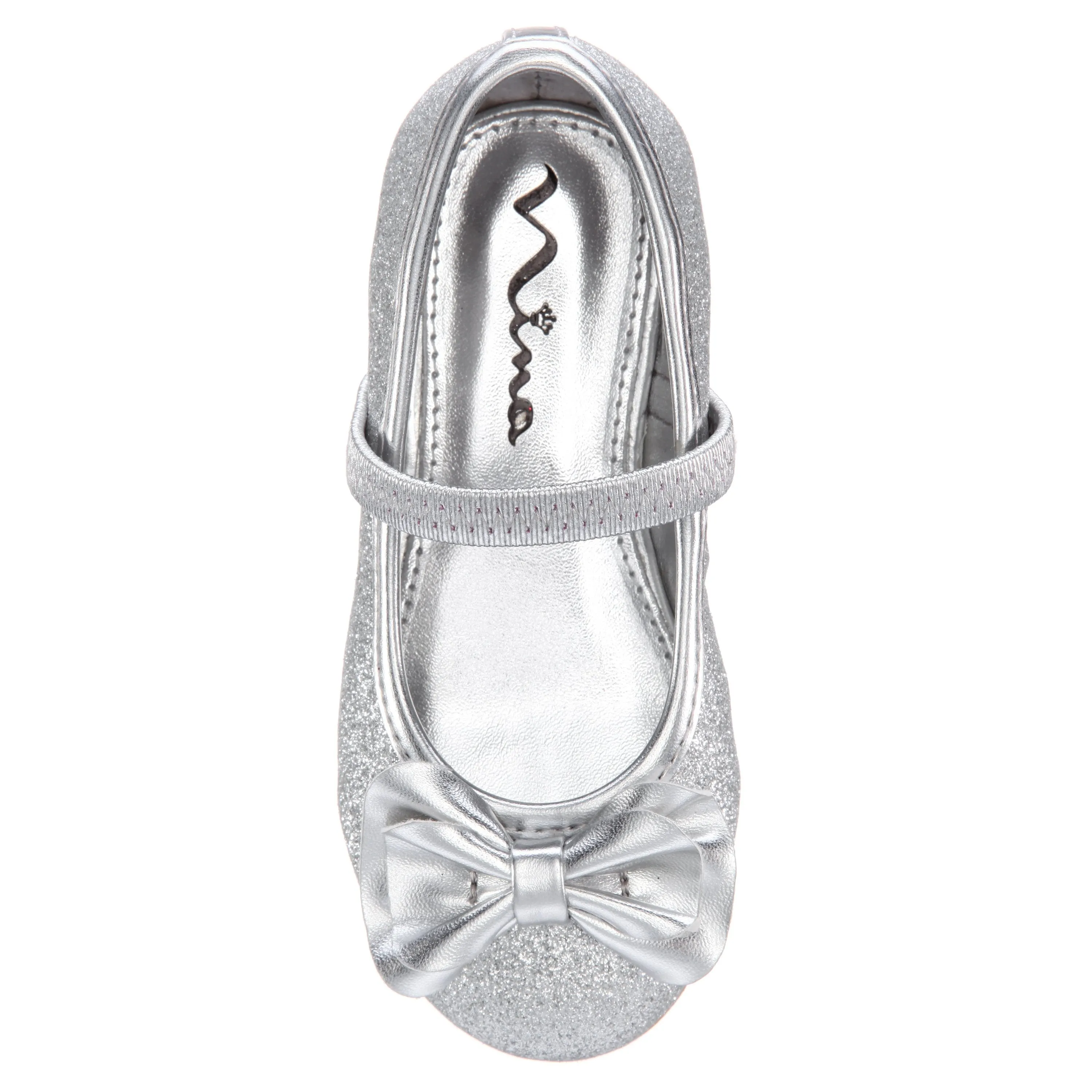 ROSALBA-TODDLER-SILVER GLITTER