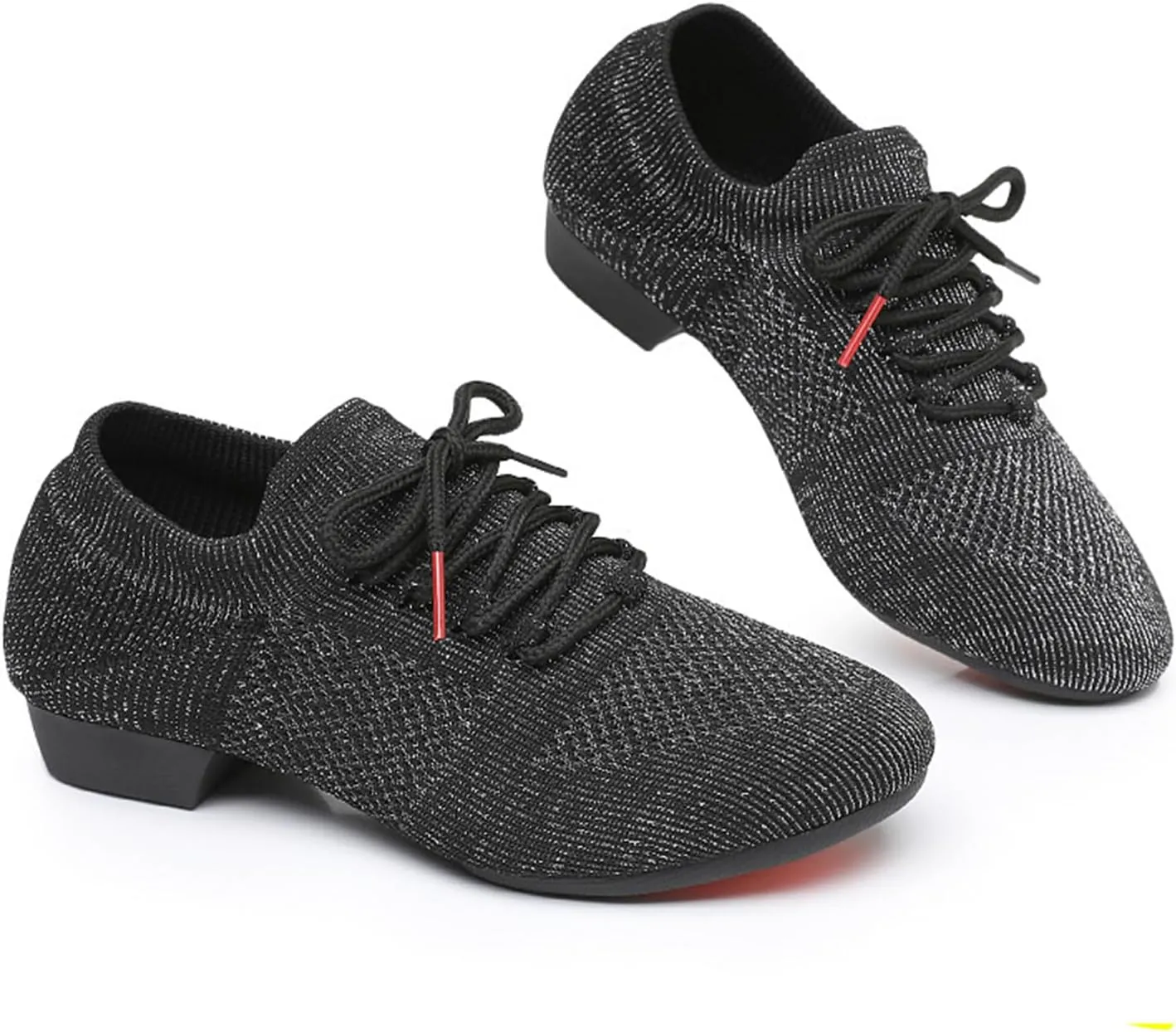 Rosefinch Women's Jazz Dance Shoes Knitted Yoga Latin Ballet Modern Dance Practice Shoes