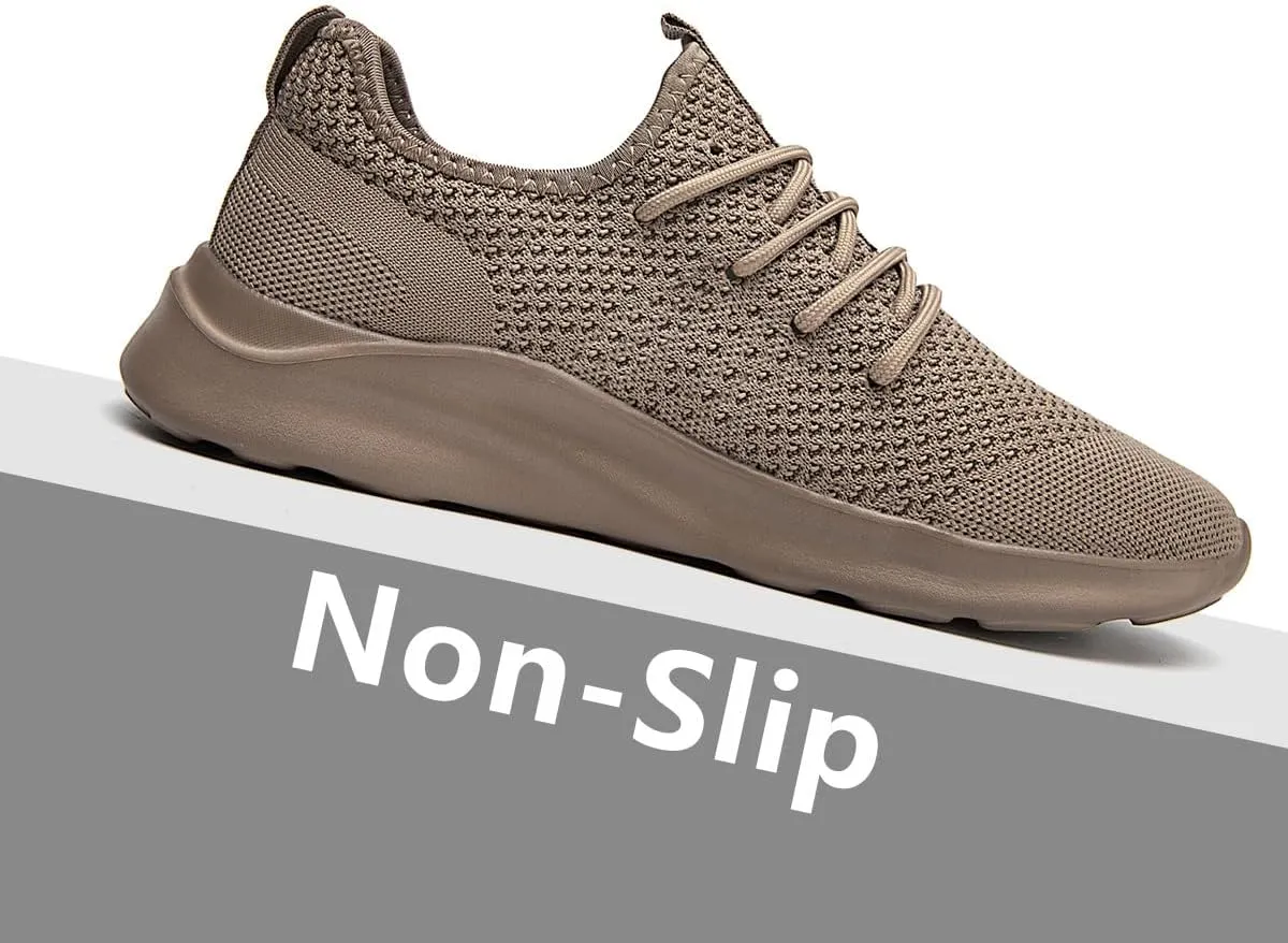 Running Shoes for Men Slip on Tennis Shoes Fashion Sneakers Lightweight Breathable Casual Walking Shoes Outdoor Workout Athletic Training Gym Trainer Sport Trainers