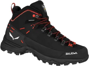Salewa Alp Mate Mid PTX Hiking Boot - Women's Asphalt/Black 8