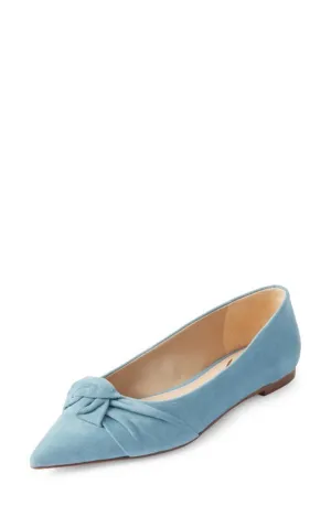Sam Suede Flats Toe Aspen Safe transaction Sky Pointed Slip Edelman Ballet Wheaton On Fashion Local delivery