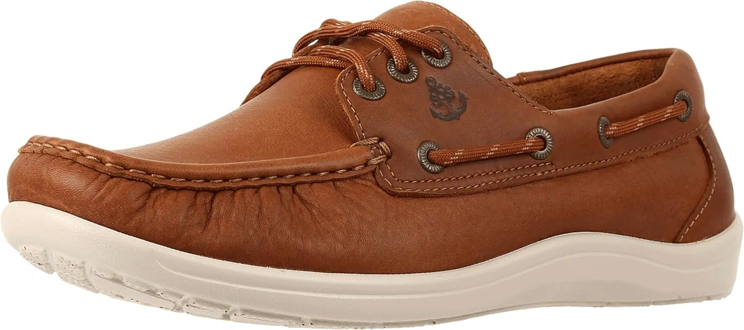 SAS Decksider Lace Up Comfort Boat Shoe
