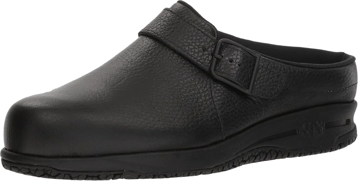 SAS Women's Clog-Slip Resistant Black
