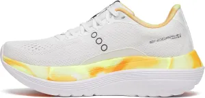 Saucony Men's Endorphin Trainer Sneaker, White/Black, 11.5