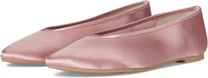 Seychelles Women's Georgette Satin Ballet Flat, Blush, 7.5