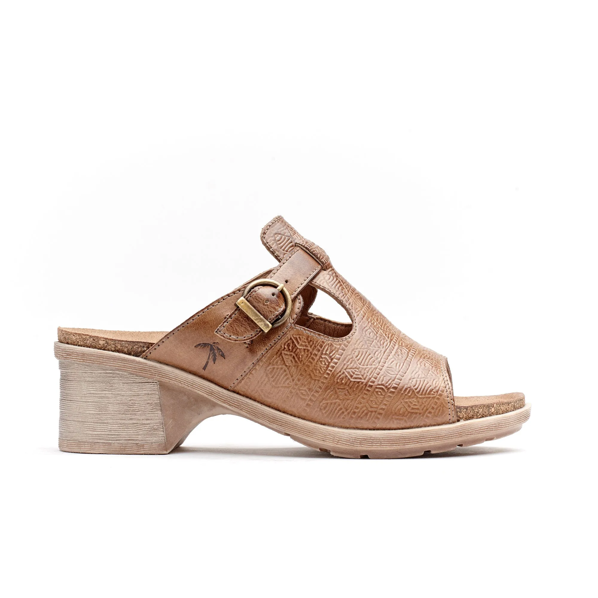 Sharon Leather Mule Sandals
