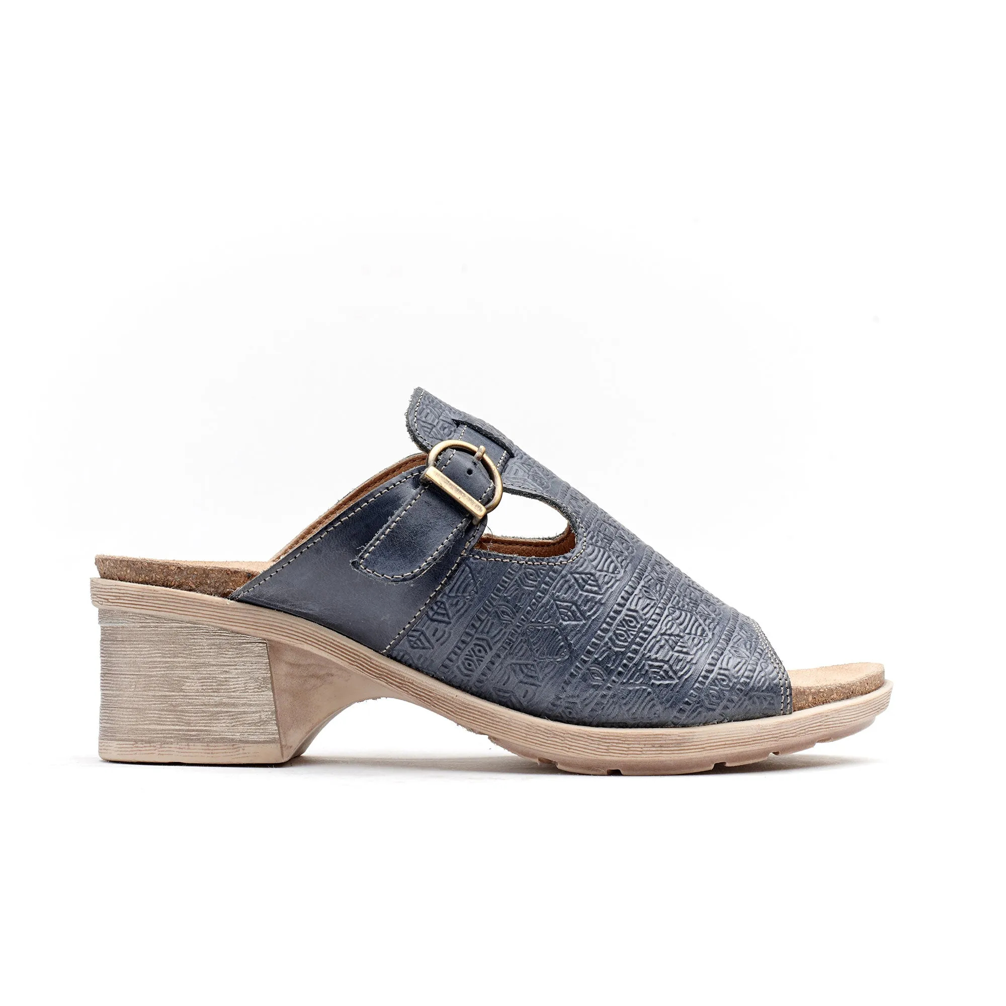Sharon Leather Mule Sandals