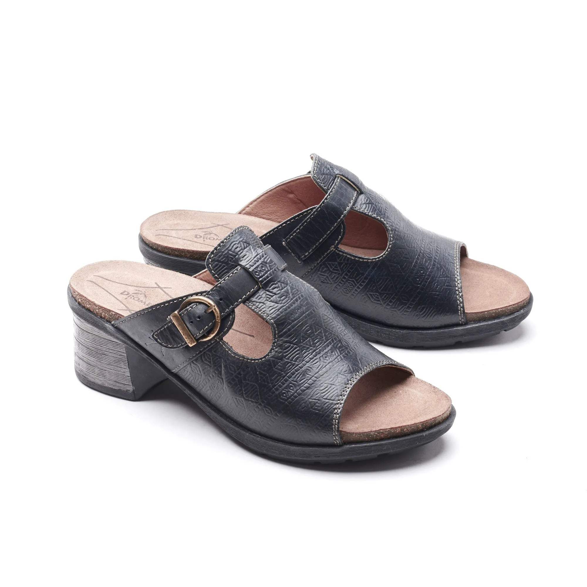 Sharon Leather Mule Sandals