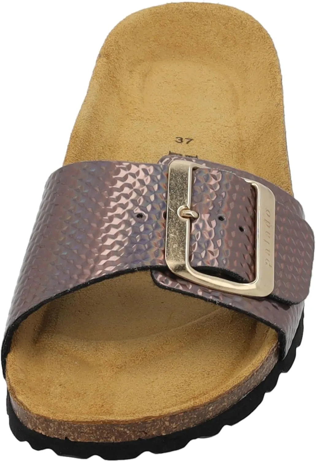 Sila Sahin Women's Malta EGS Canada Mules - Comfortable Sandals Made in Spain - Slippers with Cork Footbed - Fashionable Summer Shoes