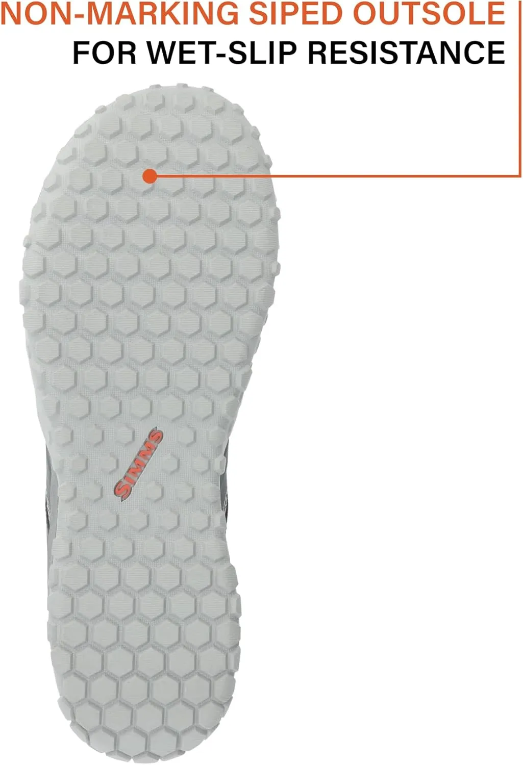 Simms Pursuit Shoe - Ultimate Wet-Wading, Non-Slip Water Shoes with Quick-Dry & Superior in-River Grip - Ideal for Deck, Paddle Board & Outdoor Adventures