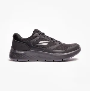 Skechers 216480/BBK GO WALK FLEX Mens Trainers Black