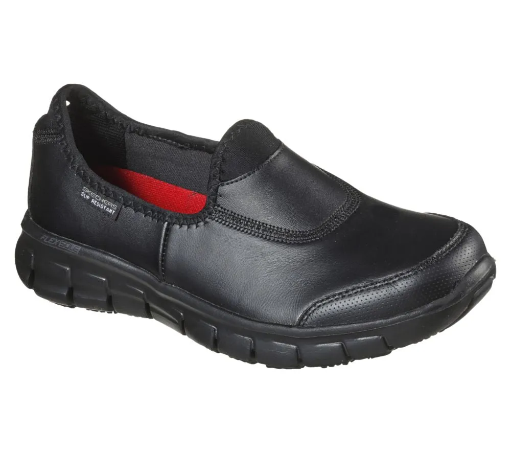 SKECHERS LADIES WORK SHOE SURE TRACK