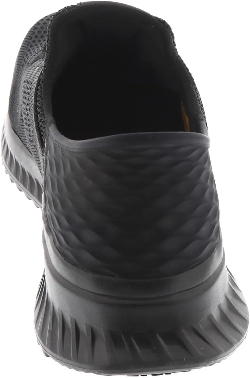 Skechers Men's Hands Free Slip-Ins Tilido Fletchit Comp Toe Construction Shoe, Black, 11