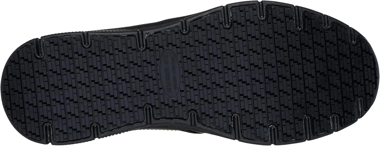 Skechers Men's Nampa Broxtin Hands Free Slip-ins Sr Food Service Shoe
