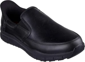 Skechers Men's Nampa Broxtin Hands Free Slip-ins Sr Food Service Shoe