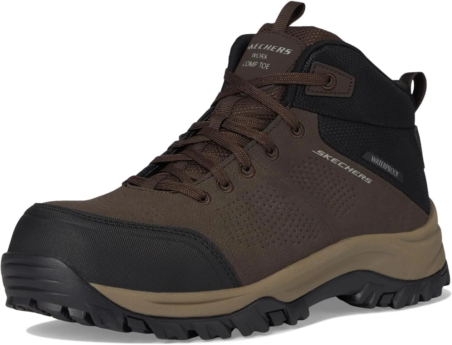 Skechers Men's Relment-Erett Comp Toe Construction Shoe