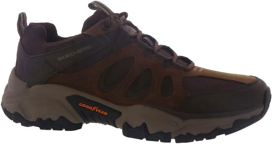 Skechers Men's Terraform-Selvin Goodyear Rubber Low Profile Lace Up Oxford