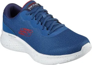 Skechers Shoes Men Memory Foam Sport Blue White Comfort Casual Walk Lite 232830 10