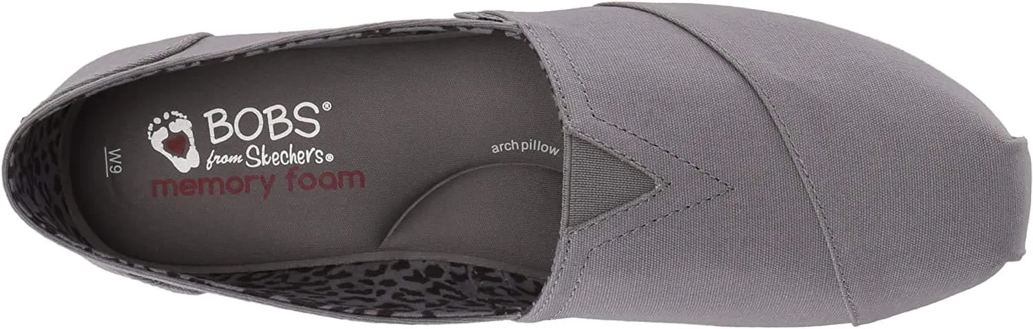 Skechers Women's Bobs Plush-Peace & Love Ballet Flat