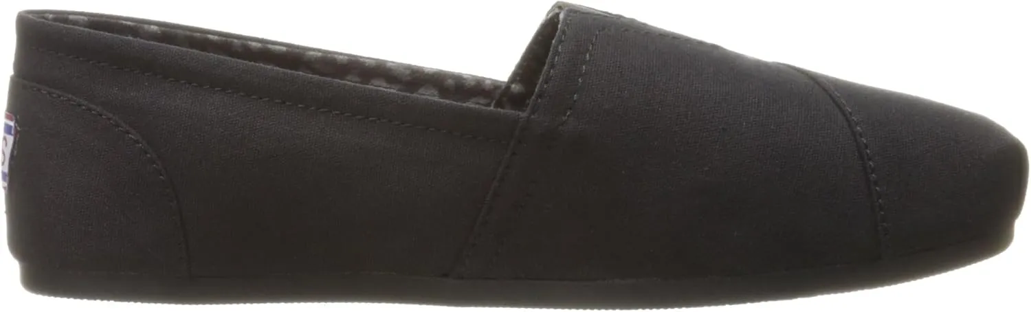 Skechers Women's Bobs Plush-Peace & Love Ballet Flat