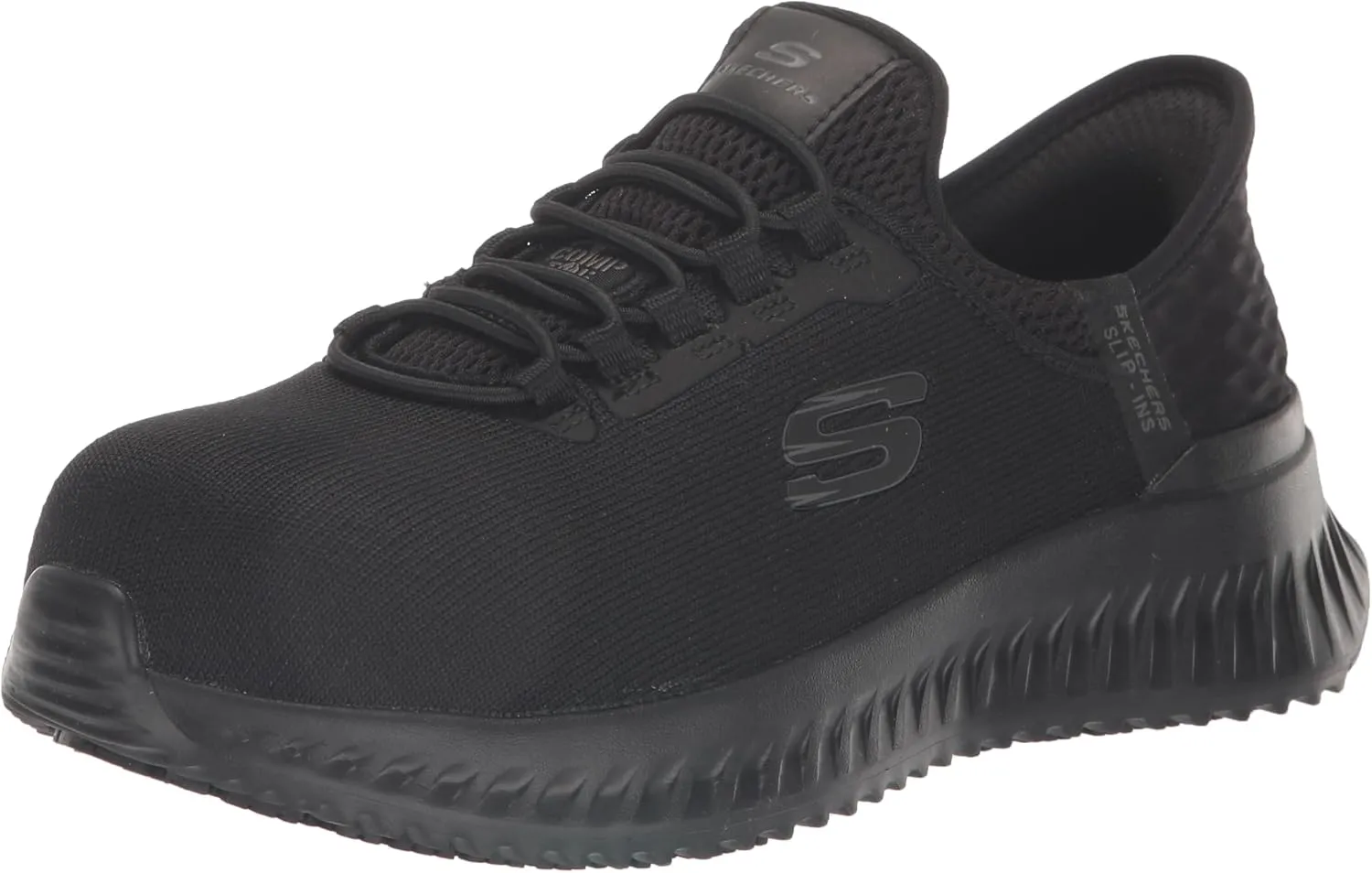 Skechers Women's Hands Free ins Work Tilido Ombray, Slip Resistant Comp Toe Industrial Shoe