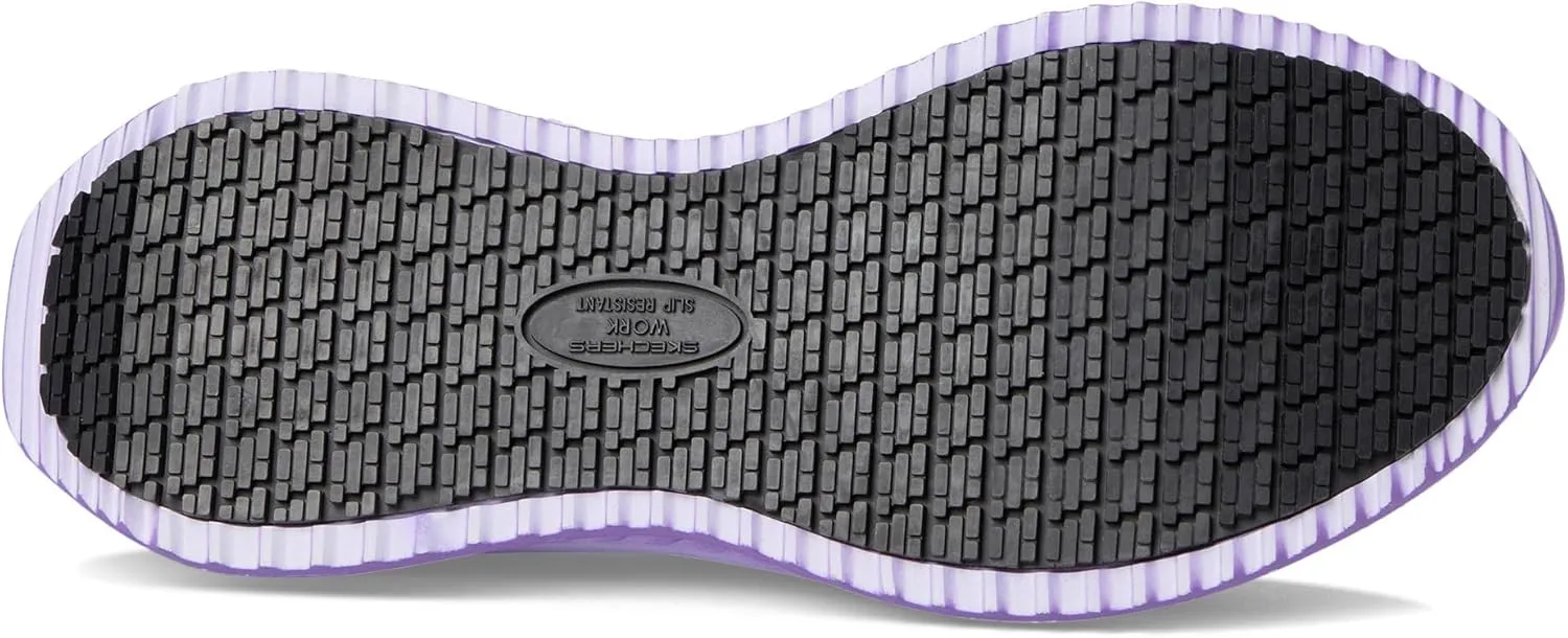 Skechers Women's Hands Free ins Work Tilido Ombray, Slip Resistant Comp Toe Industrial Shoe