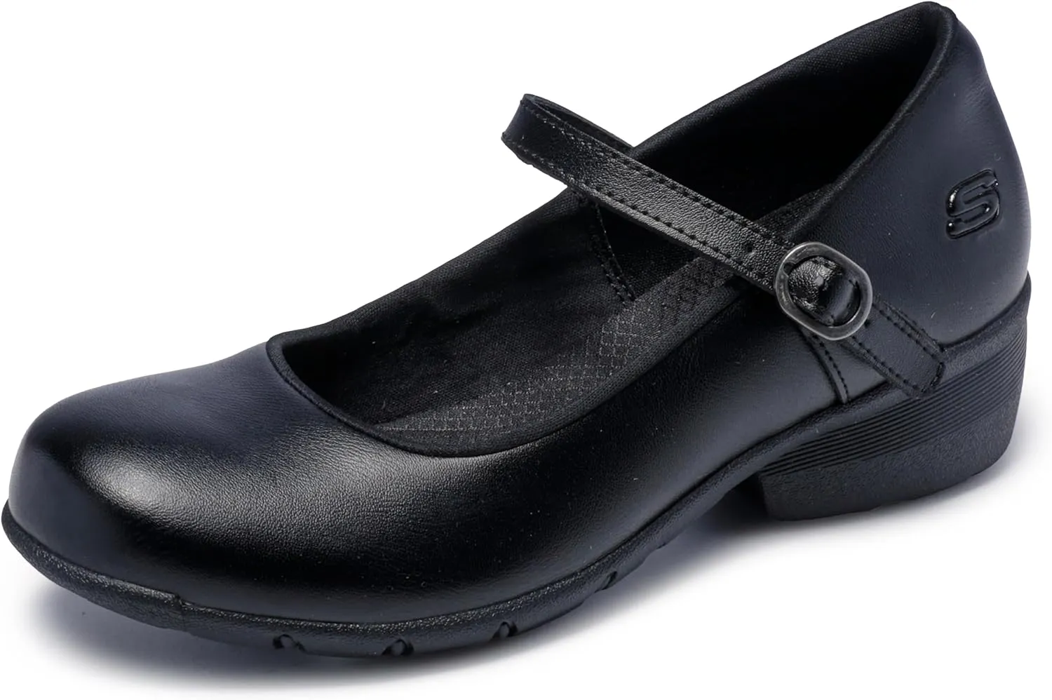 Skechers Women's Mary Jane Elsit Slip Resistant Health Care Professional Shoe