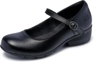 Skechers Women's Mary Jane Elsit Slip Resistant Health Care Professional Shoe