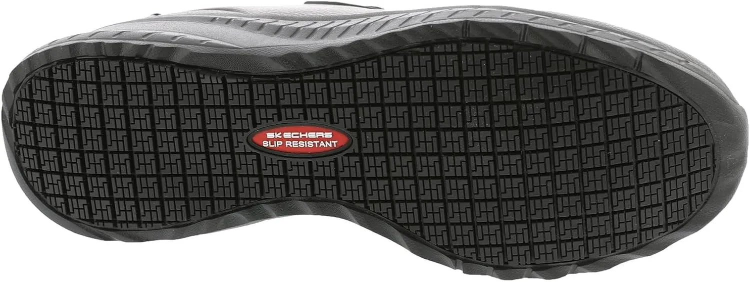 Skechers Women's Squad Chaos Sr Rodey Bungee Slip on Health Care Professional Shoe