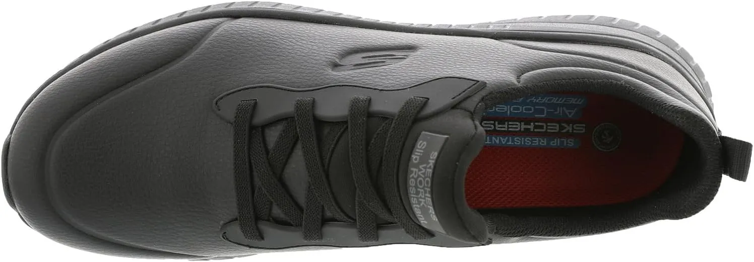 Skechers Women's Squad Chaos Sr Rodey Bungee Slip on Health Care Professional Shoe