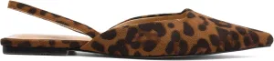 Slingback Flats for Women Slip On Pointed Toe Casual Mule Shoes