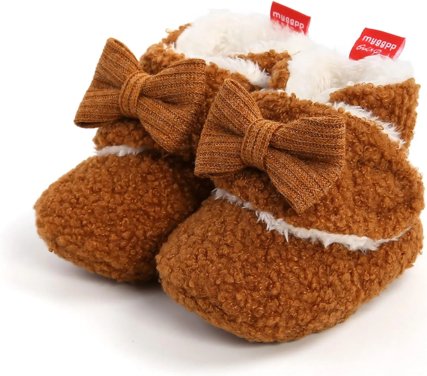 Slip on Shoes Kids Baby Girls Boys Soft Booties Snow Boots Warm Shoes Infant Toddler Warming 1 Year Old Shoes
