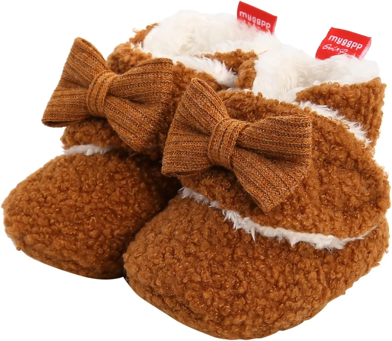 Slip on Shoes Kids Baby Girls Boys Soft Booties Snow Boots Warm Shoes Infant Toddler Warming 1 Year Old Shoes
