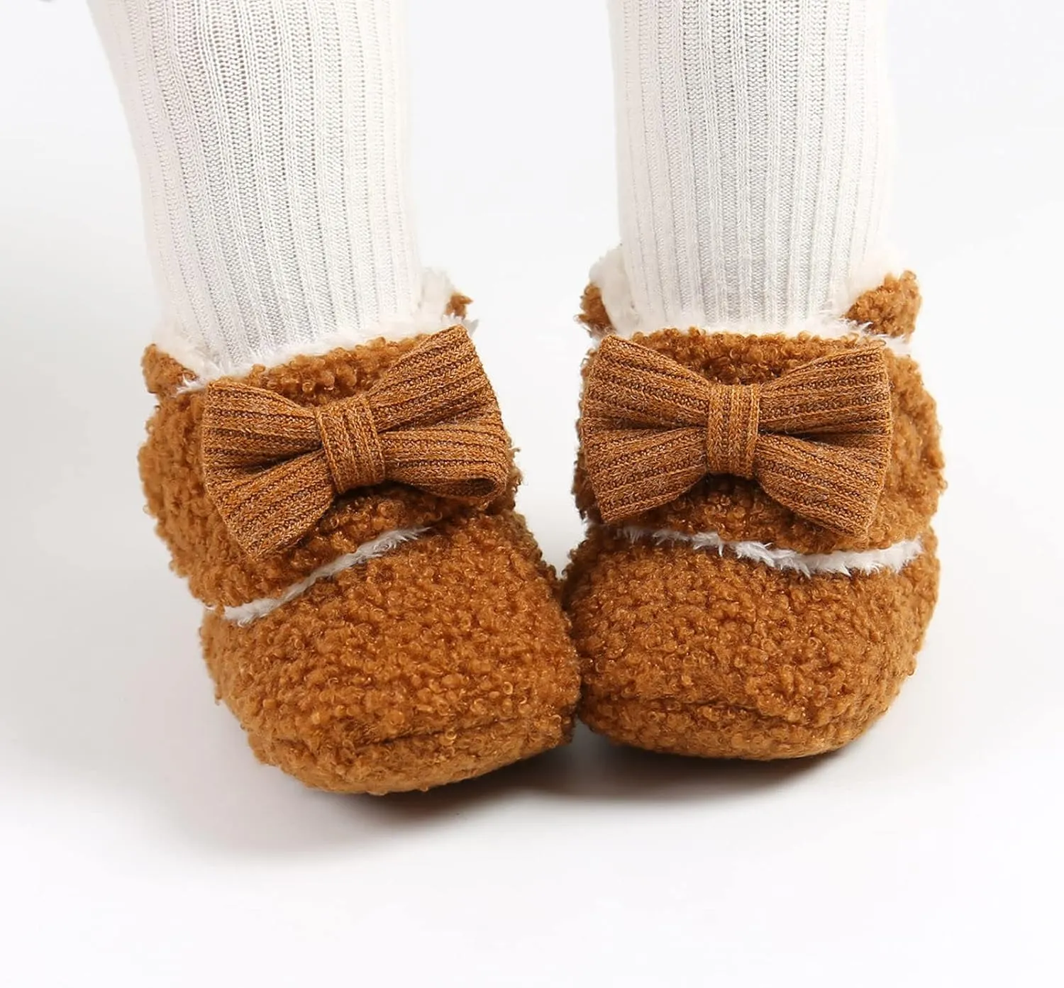 Slip on Shoes Kids Baby Girls Boys Soft Booties Snow Boots Warm Shoes Infant Toddler Warming 1 Year Old Shoes