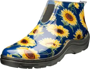 Sloggers Woman's Waterproof Comfort Ankle Boot - Garden Rain Booties for Women - Mud & Muck Boots with Premium Comfort Support Insole