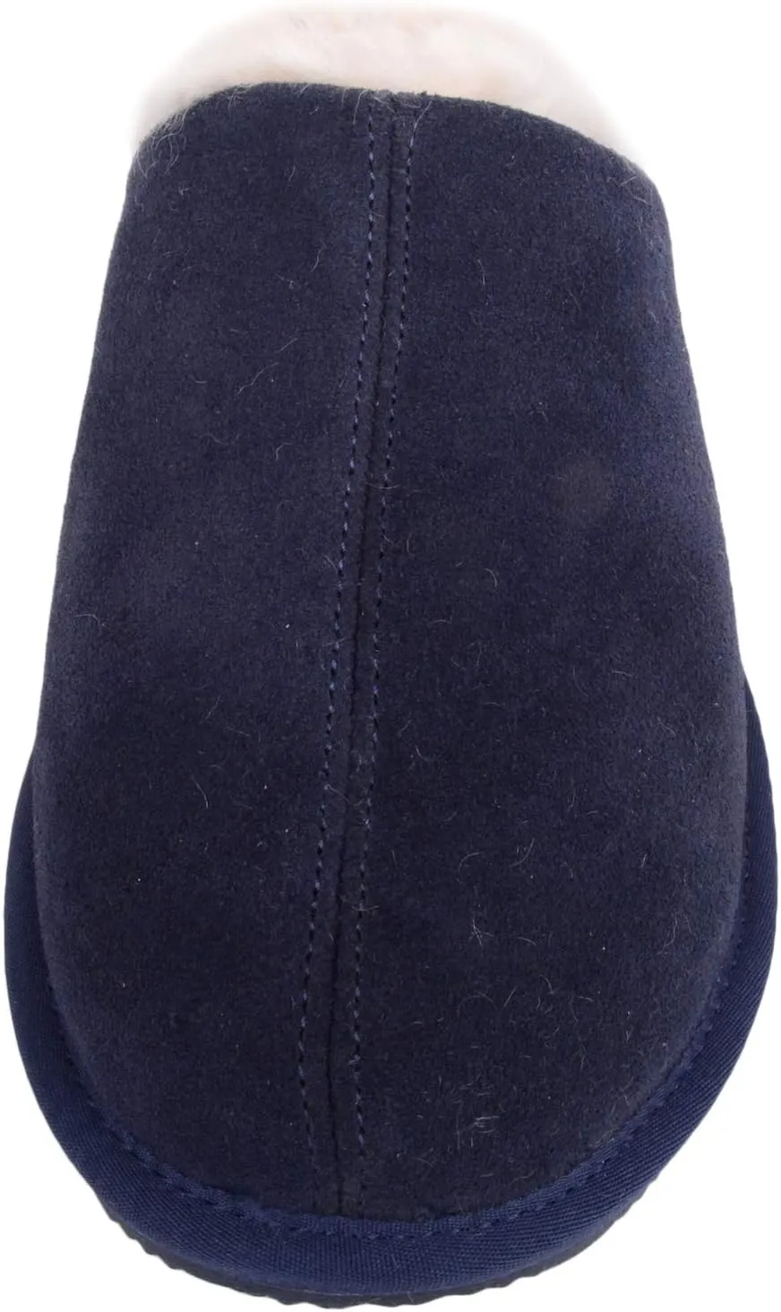 SNUGRUGS Men’s Newbury, Sheepskin Mule Rubber Sole Open Back Slippers