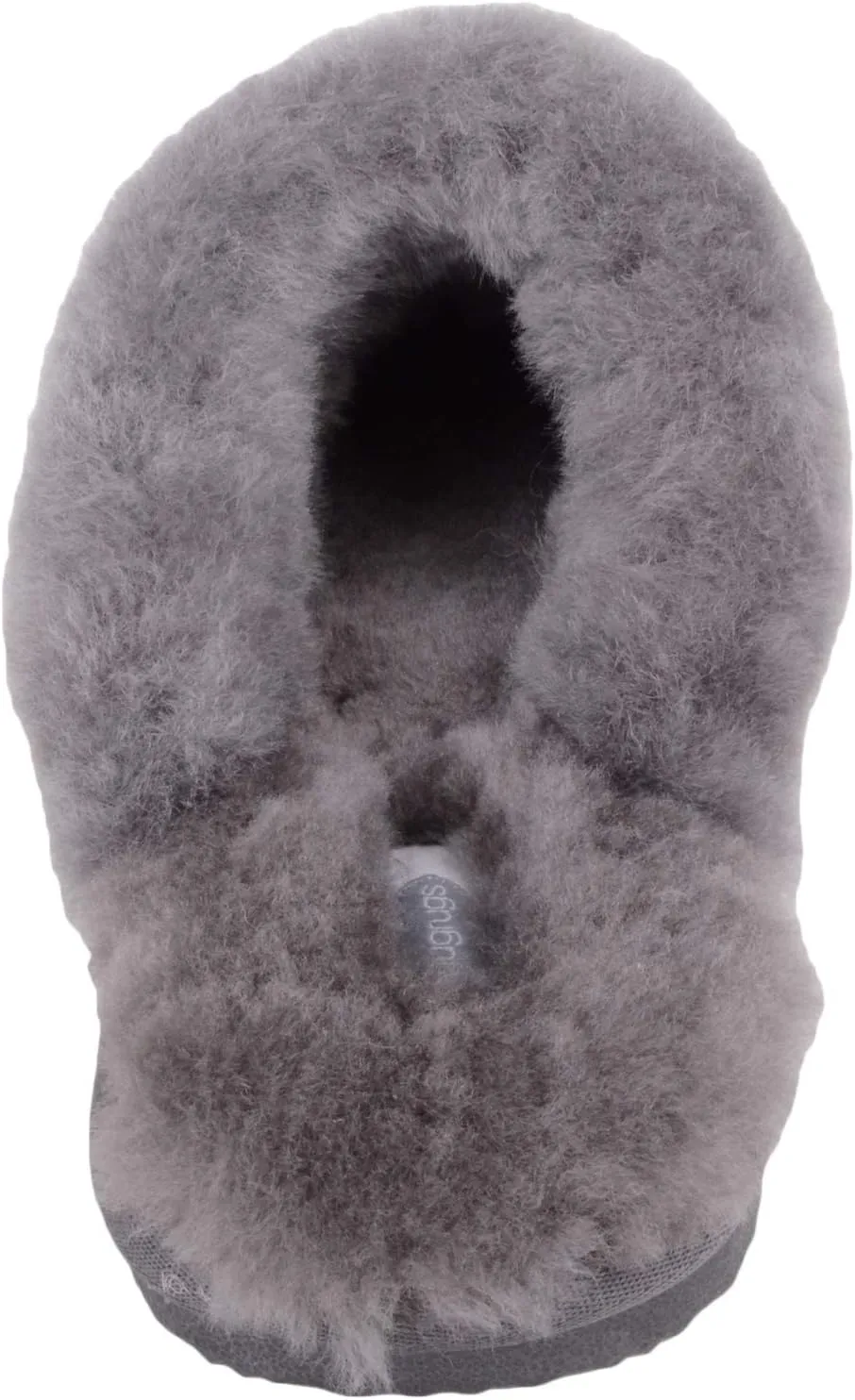 SNUGRUGS Women's Elsie Open Back Sheepskin Mule Slippers with Cuff