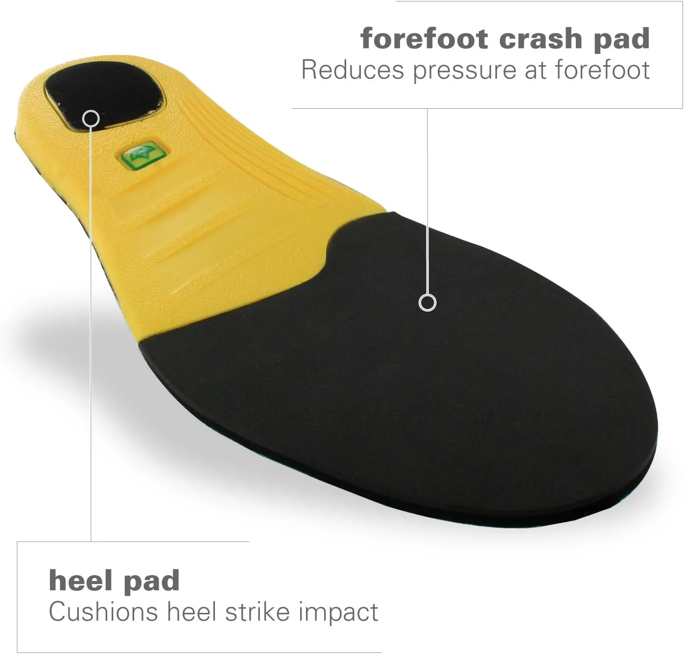 Spenco Polysorb Heavy Duty Maximum All Day Comfort and Support Shoe Insole Women's 7-8.5 / Men's 6-7.5