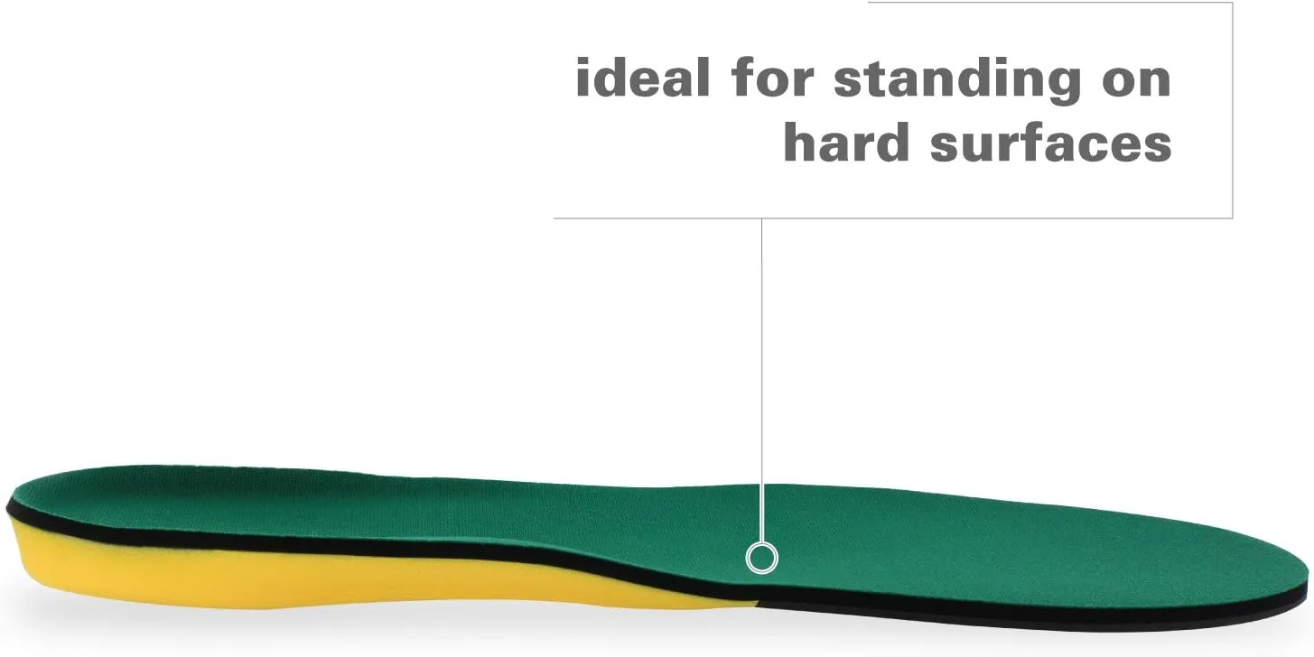 Spenco Polysorb Heavy Duty Maximum All Day Comfort and Support Shoe Insole Women's 7-8.5 / Men's 6-7.5